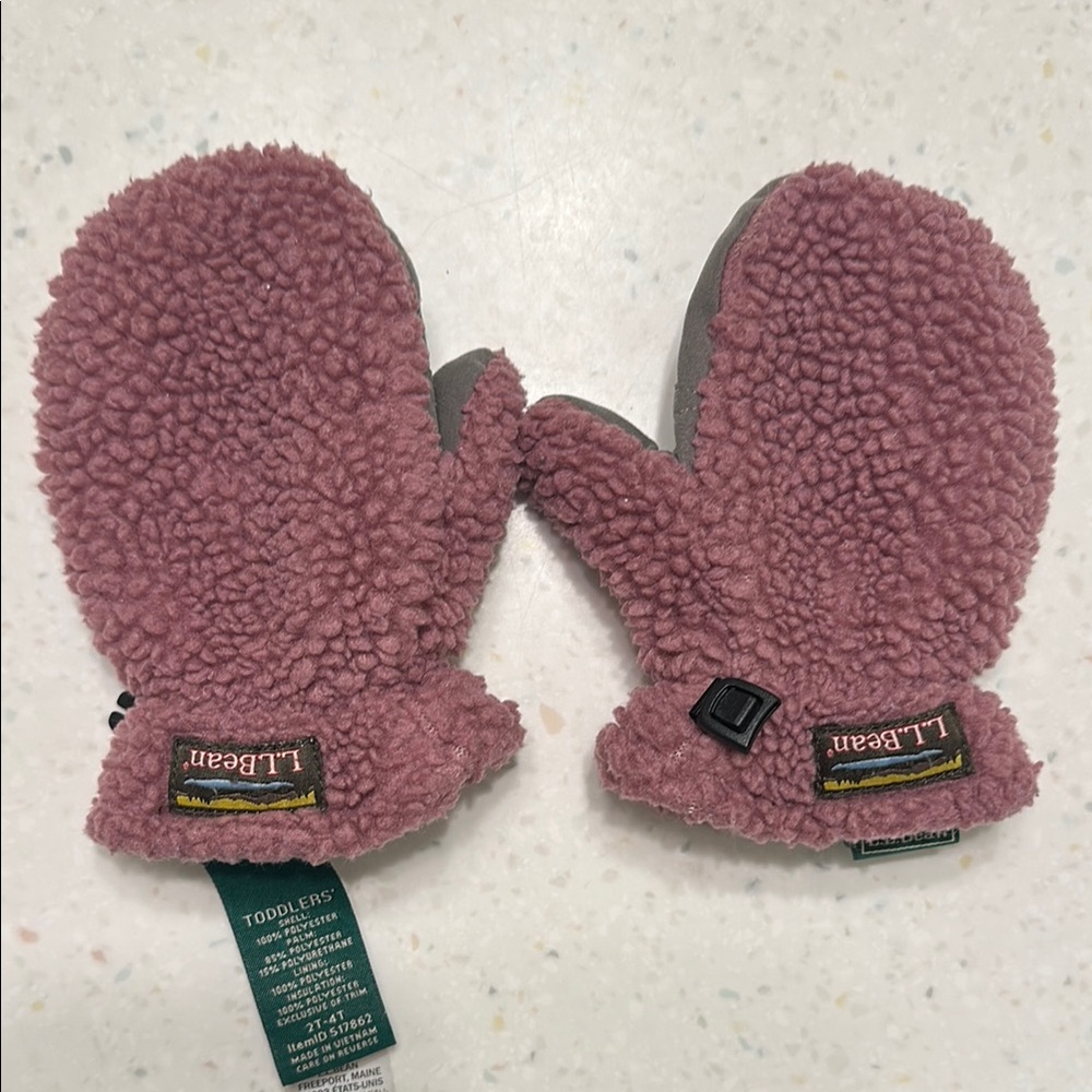 L.L. Bean Toddler's Sherpa Mittens